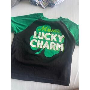 Toddler Boy Moms Lucky Charm St. Patrick’s Day Shirt size 18 months